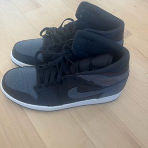 Nike Air Jordan  -  Black on Black (Men's size 10 USA)
